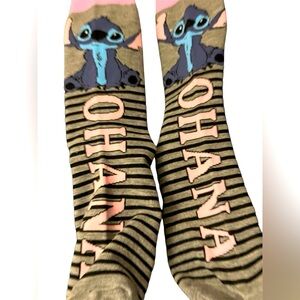 Disney Stitch Socks Brand New Size 4-10
